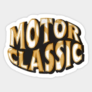 Motor Classic Sticker